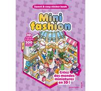 Mini fashion - Sweet and Cosy stickers book - Xishan Studio - Solar - broché - Livre-jeu