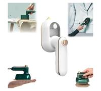 Mini fer à vapeur avec semelle rotative - Défroisseur vapeur portable for les voyages et défroissage rapide(#D)