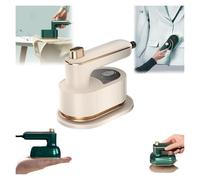 Mini fer à vapeur avec semelle rotative - Défroisseur vapeur portable for les voyages et défroissage rapide(#C)