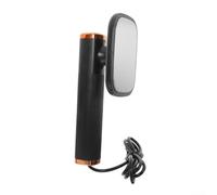 Mini fer à vapeur de voyage alimenté par USB, puissant défroisseur à vapeur portable à 180 degrés pour un usage domestique (noir)