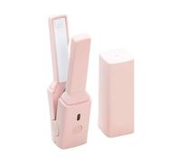 Mini-fer, Lissage Portable Des Cheveux Avec Protection À La Calcul, Petite Courbe De Voyage, Tige De Curling De 2 En 1 Tension, La Coquille De Protection Brûlante Du Petit Bouc Bouclé À Lisse