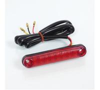 Mini feu arrière Brett type barre à LED 12V 1/6W 105x20mm pour moto scooter 50 custom