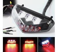 Mini feu arrière LED, plaque d'arrêt, position motocross Lampa EvoParts