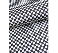 Mini feuilles en similicuir imprimé à carreaux, tissu à motif, cuir synthétique noir pour nœud, cuir synthétique blanc, draps pour lit double 30,5 x 20,3 cm.