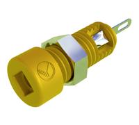 Mini fiche femelle MBI 1 Ø de la broche: 2 mm Hirschmann Test & Measurement CO MBI 1 935980169 jaune