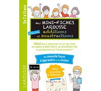 Mini Fiches spécial Additions et soustractions Additions