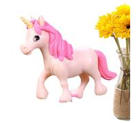 Mini Figures de chevaux - Décor d'animaux de jardin, ensemble de topper à gâteau | Ornements miniatures de petit cheval pour décoration de cupcakes, garniture intérieure de voiture et paysage de