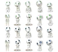 Mini Figures extraterrestres 20pcs Figurine Extraterrestre Glow dans Le Petit Jouet Extraterrestre 10 Styles résine Alien Figure Alien Party Favors for Kids, Figure Extraterrestre