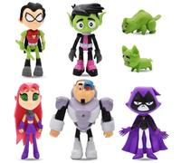 Mini Figures Set, 7pcs Ti-Tan Figurines Gateau Décorations,Ornements de jouets à gâteau pour les fêtes d'anniversaire pour enfants