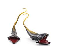 Mini Figurine De Poisson Marin Réaliste, Reproduction De Gâteau Toppers, Jouet Éducatif Pour Enfants, Aquarium Boutique Collection Qx2d