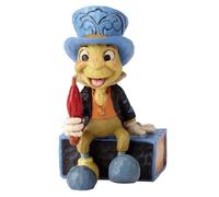 Mini figurine - DISNEY INTERACTIVE STUDIOS - Jiminy Cricket - effet bois - peint à la main - Collection Disney Traditions Jim Shore