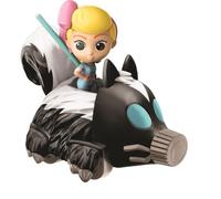 Disney Pixar Toy Story 4, mini-figurine Bergère avec véhicule Skunkmobile, jouet miniature pour enfant, GCY62