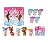 Mini-figurines bébé à collectionner - BANDAI - BIBI CHIBIS - Pack de 5 - Modèle Aléatoire - 5 Figurines Chibi Dont 3 Mystères