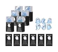 Mini figurines de fantôme phosphorescentes, figurines miniatures d'Halloween en résine avec boîte, ornements lumineux avec cartes positives pour décoration de maison et de voiture. (Boîte aveugle)