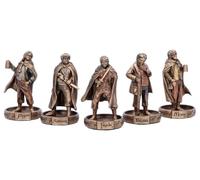 Mini Figurines Le Seigneur Des Anneaux Les Hobbits De La Comté 7 Cm Nemesis Now