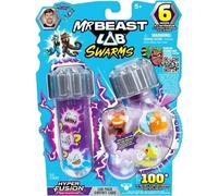 Mini Figurines Moose Toys Mrbeast Lab Swarms Fusion 2,5 Cm X6