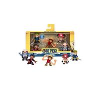 One Piece Coffret 5 figurines miniatures – Édition Live Action Netflix – 5 personnages 5–6,35 cm