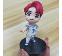 Mini Figurines Pop-Up Kpop House Of Bangtan Boys, 7 Pièces, Jouets De Bureau, Dessin Animé, Style Q, Décoration De Voiture, Qualité Supérieure