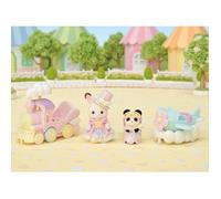 Mini-figurines - SYLVANIAN FAMILIES - Le petit train des nuages - Dès 3 ans
