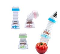 Mini Filtre à Eau de Robinet, 3 Pccs Mini Robinet Filtre à Eau, Filtre à Eau pour Robinet de Cuisine pour Robinet, Home Eau Purifiée, Filtre Purificateur Propre Robinet(Rose, Bleu, Vert)