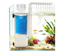 Mini Filtre Aquarium Contrôle de Température Compact à Double Sortie | Système Pompe Filtre Purificateur Aquarium Pour Maison Bureau Chambre Hôtel Studio Restaurant Réception Salon M