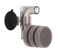 Mini Filtre D'aquarium en éponge en Plastique Gris pour Augmenter L'oxygène dans Les Aquariums, équipement de Filtration Biochimique pour Guppies, Purification du Coton Noir