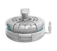 Mini filtre d'aquarium - Filtre rond ultra fin en ABS, support éponge en pierre à air | Système d'aérateur d'aquarium au design compact Mini aquarium, petits aquariums, Betta Crevettes, bureau