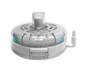 Mini filtre d'aquarium - Filtre rond ultra fin en ABS, support éponge en pierre à air | Système d'aérateur d'aquarium au design compact Mini aquarium, petits aquariums, Betta Crevettes, bureau
