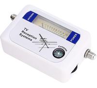 Mini Finder Numérique,Puissance du Signal D'Antenne TV 5.25 SD Antenne Terrestre Interne USB 3 Récepteur de Détecteur de Compteur Avant