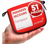 Mini First Aid Kit-Compact Lightweight-51 Pieces For Travel Hiking Camping Cycling-Pharmacy Travel Kit First Aid Kit