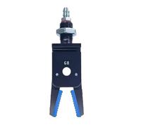 Mini-fixation pneumatique Mini-pince pneumatique avec capteur en caoutchouc antidérapant, interrupteur, accessoires for machine de moulage par injection, pince de manipulation(TGH-50)