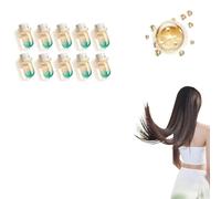 Mini flacon d'huile parfumée HaiR Scented Hair Oils Mini - Parfum et huile 2 en 1 - Nourrissant et brillant - Pour frisottis, sèches, Damaged HaiR, Portable Regain - Notes de bois fraîches