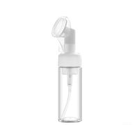 Mini flacon en mousse pour shampooing, gel douche, après-shampooing, lotion pour le corps avec sortie de mousse constante, distributeur portable réutilisable en PET (200 ml)