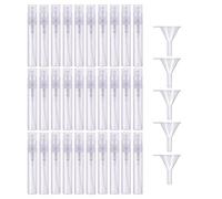 Mini Flacons Pulvérisateurs,30pcs 5ml Flacon Vaporisateur Bouteille de Spray Vide Pulvérisateurs Atomiseur,Plastique Transparent Fine Brume Bouteille de Pulvérisation,pour Voyage Parfum Cosmétique