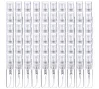 Mini flacons pulvérisateurs en verre de 60 pièces, flacons d'échantillon de parfum rechargeables 3 ml, atomiseur parfum transparent voyage pour le nettoyage, les huiles essentielles...