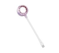 Mini flexible - portable avec lumière LED, petit pour ordinateur portable PC, table de vent calme de table compacte, flexible de voyage | Pe