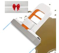 Mini Foldable Desktop Mop, Portable Mini Cleaning Sponge Mop, Easy to Hold, no Need to Wash The mop by Hand for Bathroom, Kitchen, Desktop, Glass, Home, Car, Small Spaces (White * 2)