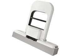 Mini Foldable Desktop Mop, Portable Self-Squeeze Short Mop, One-Hand Squeeze Handle & Replaceable Head, Mini Mops Small Suitable for Car Cleaning Brush, Kitchen, Bathroom (Black-1Pcs)
