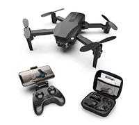Mini Folding Drone HD 4K Aerial Photography Quadcopter Dual Camera Remote Control Airplane Toy Bright Lights Folding Body Gesture Photos/Videos Application Longer Fighting Life