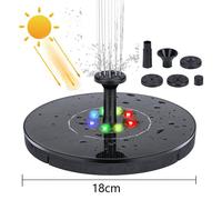 Mini Fontaine À Eau Solaire Pour Piscine,Cascade D'étang,Décoration De Jardin,Bain D'oiseaux Extérieur,62 - Type C #A