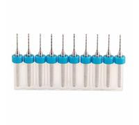 Mini Forets Ensembles 10Pcs 0.8Mm Boîte Outils Petite Montre Accessoires Outils De Modélisation