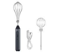 Mini Fouet À Crème Sans Fil - Batteur À Œufs Électrique Portable 210 G Haute Puissance | Petit Mélangeur Domestique, Fouet Mélangeur, Outil De Cuisson De Cuisine Portable, Accessoires Pour Dessert, Ca