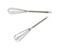 Mini Fouet À Fil En Acier Inoxydable, 2 Pièces, Batteur À Œufs Manuel, Ustensile De Cuisine, Fouet À Lait, Crème Et Beurre