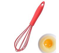 Mini Fouet En Silicone - Petit Batteur En Silicone, Fouet De Cuisine Antidérapant, Outil De À Haute Température, Mélangeur À Œufs Flexible | Cuisson Cuisson Préparation Des Repas Du Petit-déje
