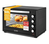 Mini-four 60L multifonction - SVATV - 2000W - Température jusqu'à 230°C - 6 modes de cuisson - Minuterie 60 min
