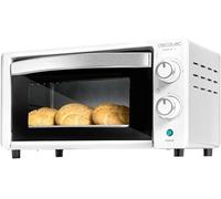 Mini-four blanc 10?L avec minuterie et résistances quartz