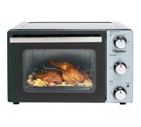 Mini-Four Compact Avec Convection, 20 Litres, 1300 W, Inox, Noir[MIN232]