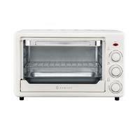 Mini four électrique 22L avec poêle et grille, minuterie 60min 1000W, four à pizza 120-250°C pour familles fêtes