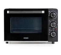 Mini Four Electrique électrique DOMO DO807GO 20 L chaleur haut et bas minuterie 120 Noir G