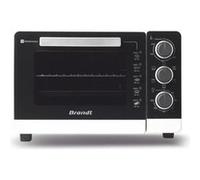 Mini Four Electrique Four Compact BRANDT FC265MWST 26L Multifonctions Thermostat réglab Noir G